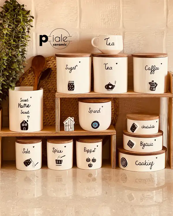 مدل چیدن روی کابینت