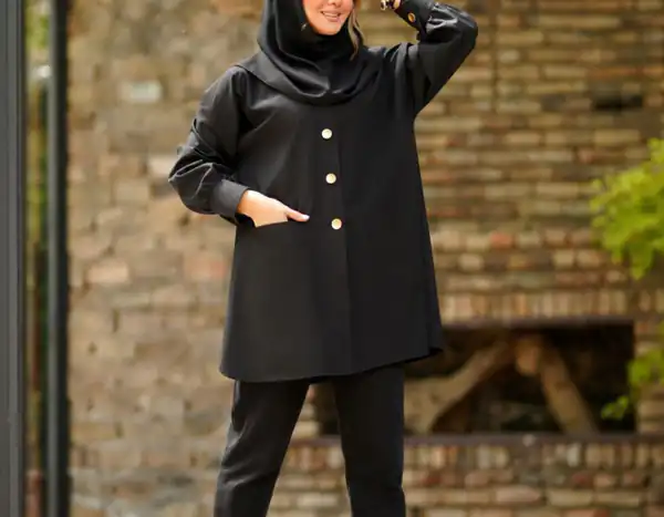 مدل مانتو دانشجویی کوتاه