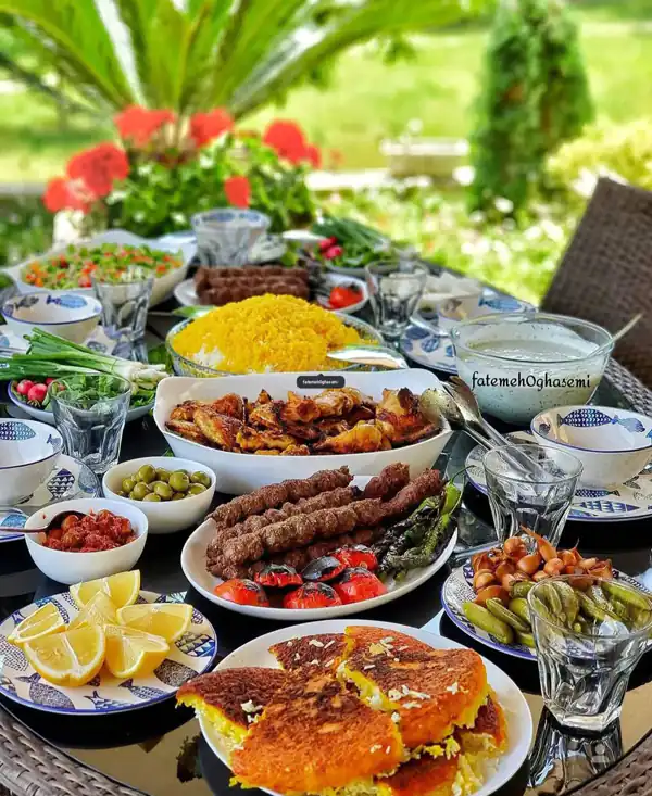 اصول چیدمان میز شام