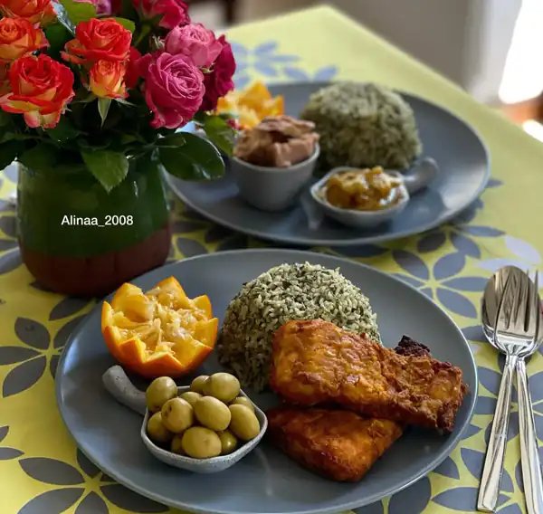 تزیین انواع غذا