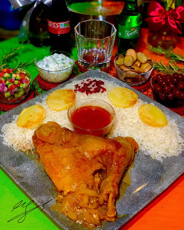 تزیین انواع غذا