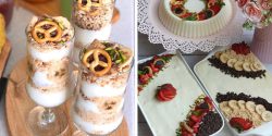 تزیین دسر ساده و مجلسی با انواع مختلف برای مهمانی های شما