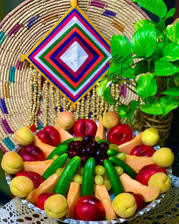 تزیین میوه برای مهمانی