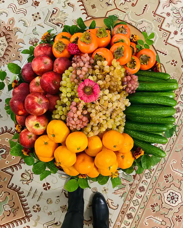تزیین میوه برای مهمانی