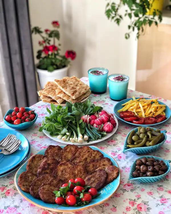 ایده برای میز شام