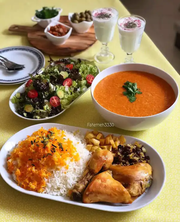 ایده دیزاین میز شام