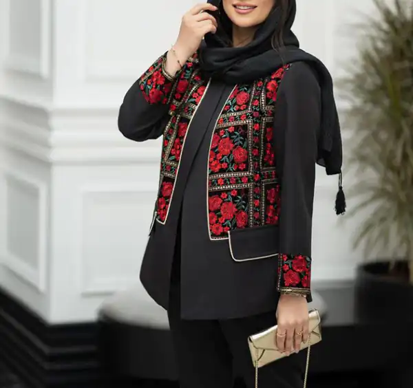 شیک ترین مدل مانتو مشکی