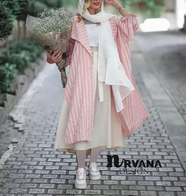 مدل مانتو ۱۴۰۴ برای افراد چاق