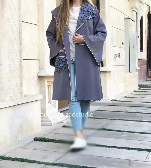 مدل مانتو مجلسی ساده