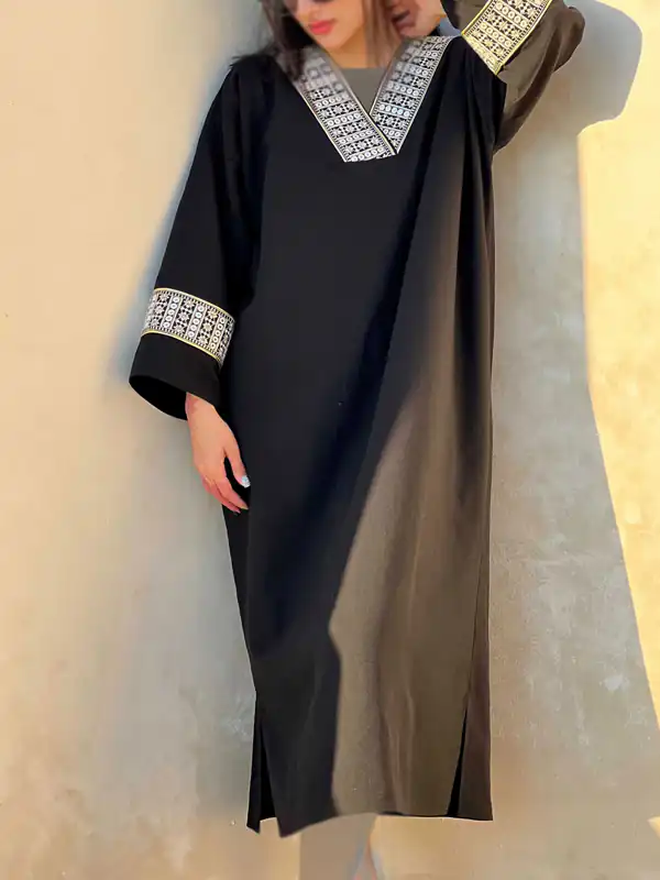 مدل مانتو بلند مشکی