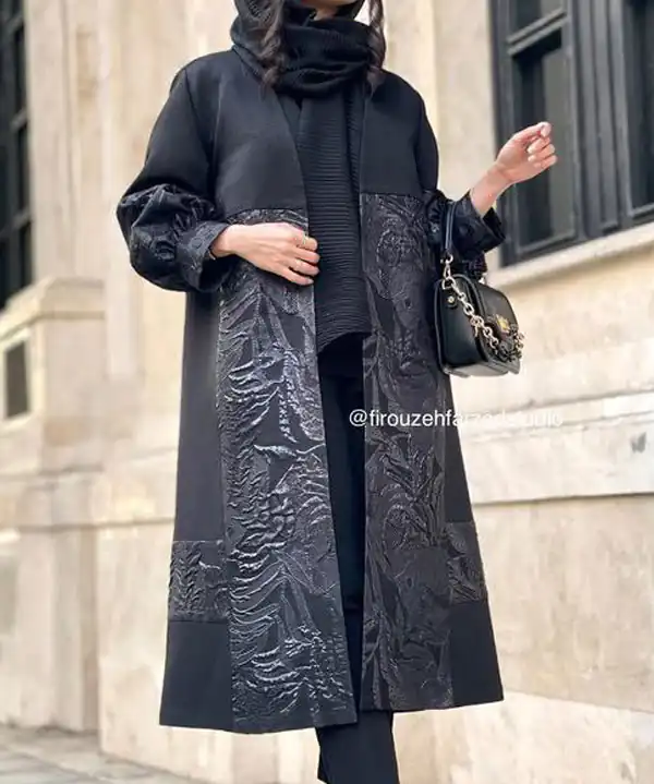 مدل مانتو بلند تا زانو