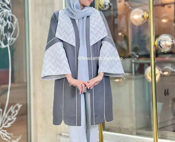 مدل مانتو بلند تا زانو