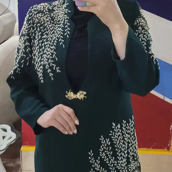 مدل مانتو جواهر دوزی شده