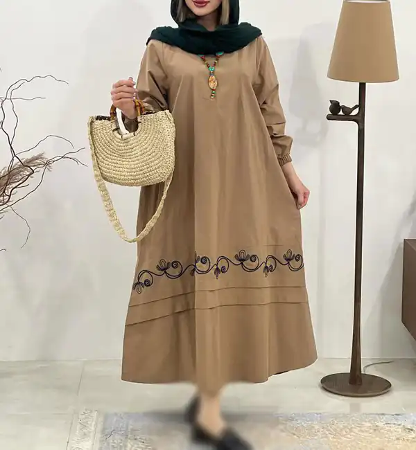 مدل مانتو ساده جلو بسته