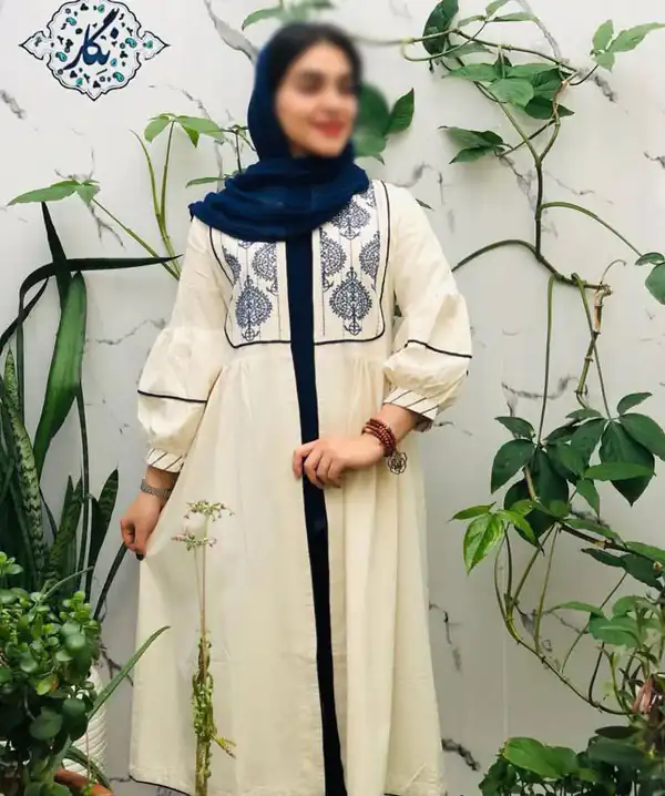مدل یقه مانتو بلند