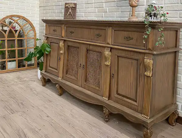زیباترین کنسول چوبی