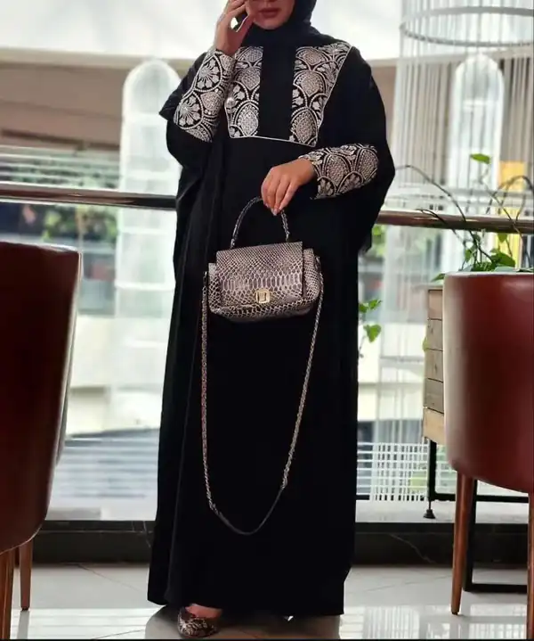 مدل مانتو عبایی گشاد