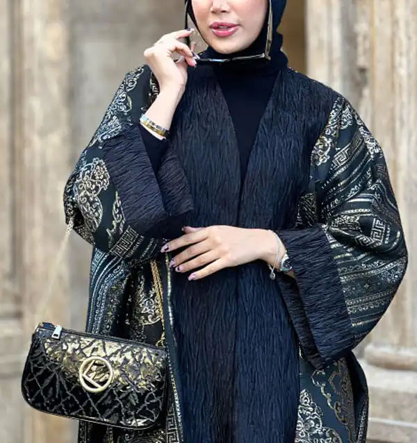 مدل مانتو عبایی گشاد