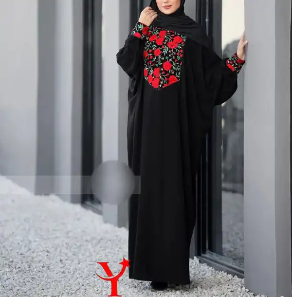 مدل مانتو عبایی گشاد