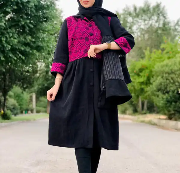 مدل مانتو مزونی بلند