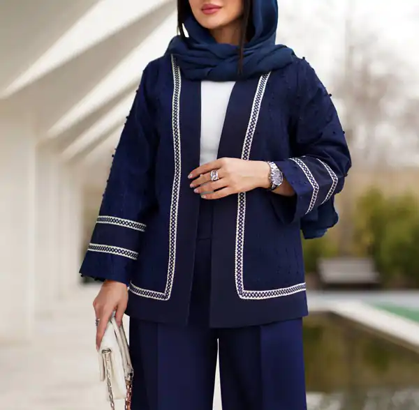مدل مانتو مزونی کوتاه
