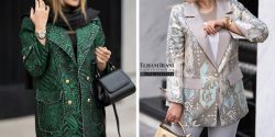 مدل مانتو ژاکارد اسپرت با طرح های شیک و ساده زنانه