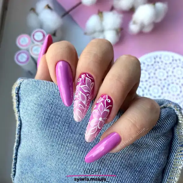 مدل ناخن زنانه بلند