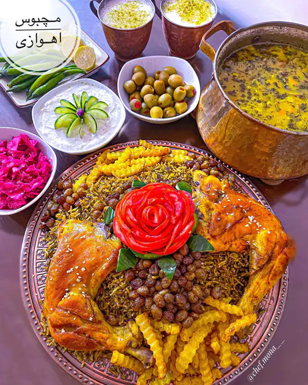 دیزاین غذا برای مهمانی