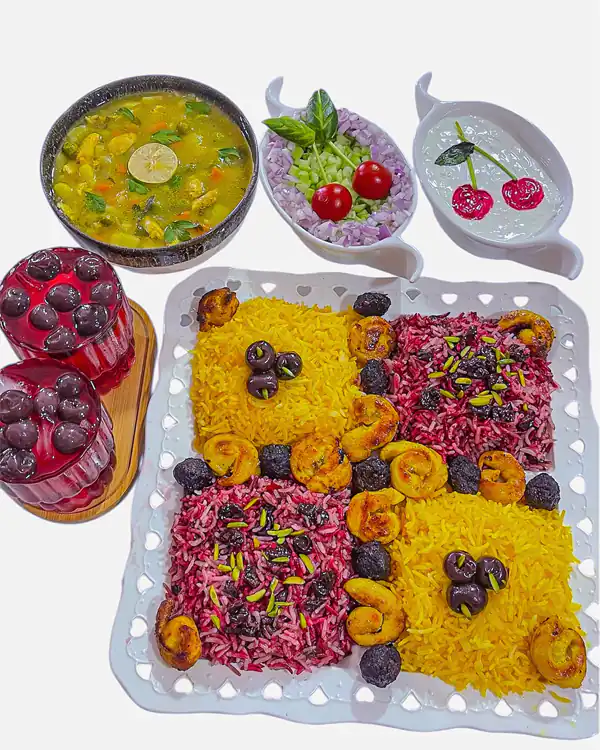دیزاین غذا برای مهمانی