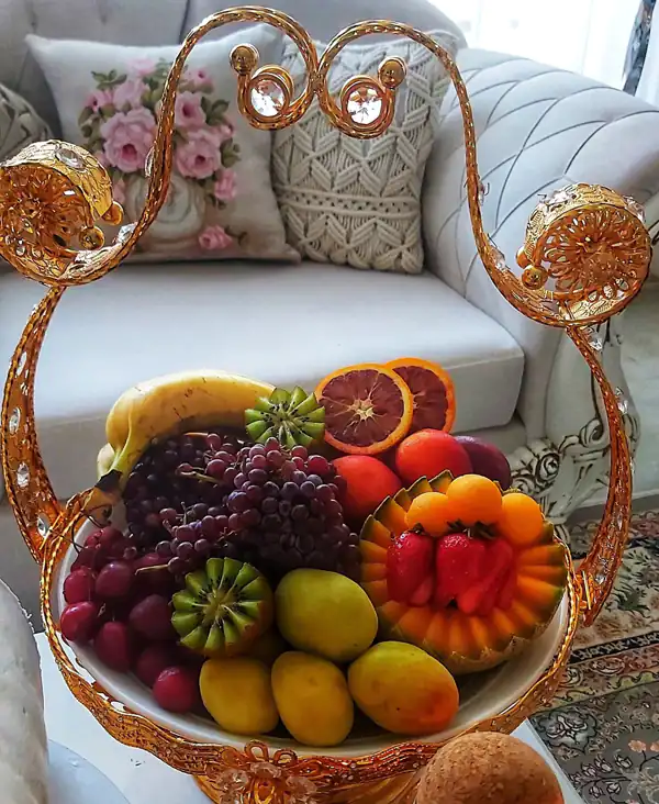میوه آرایی با میوه های تابستانی