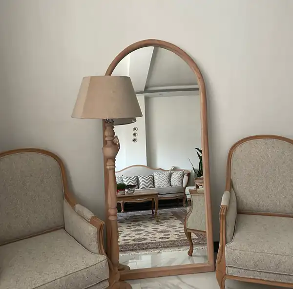 مدل آینه قدی چوبی