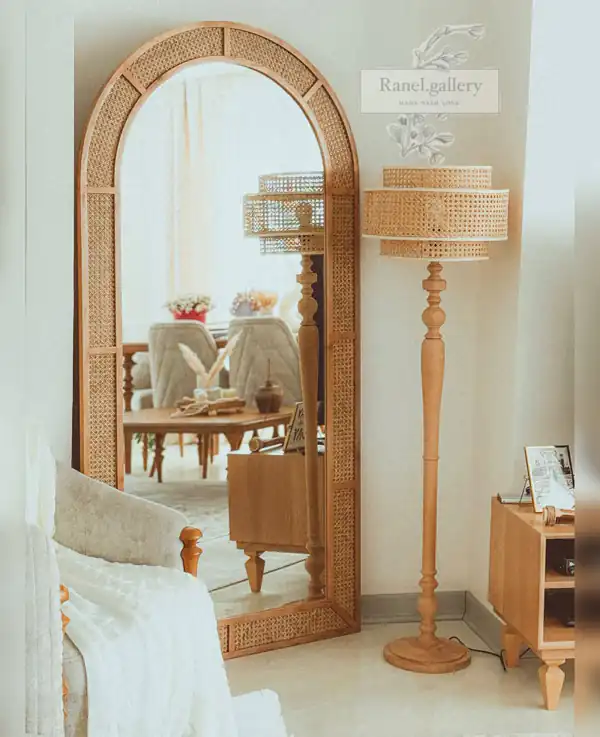 مدل آینه قدی چوبی