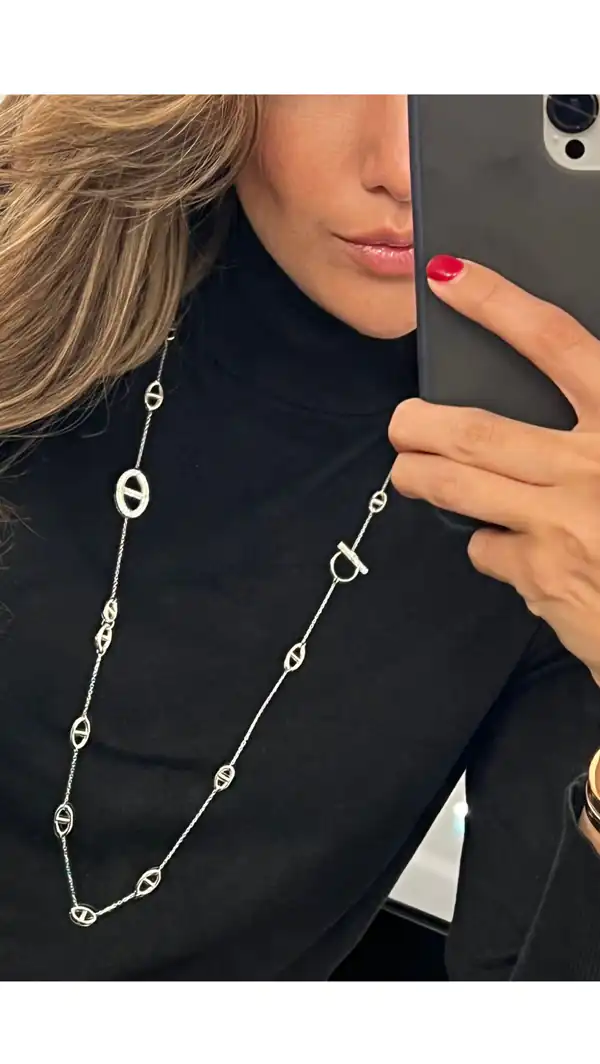 مدل گردنبند طلا بلند