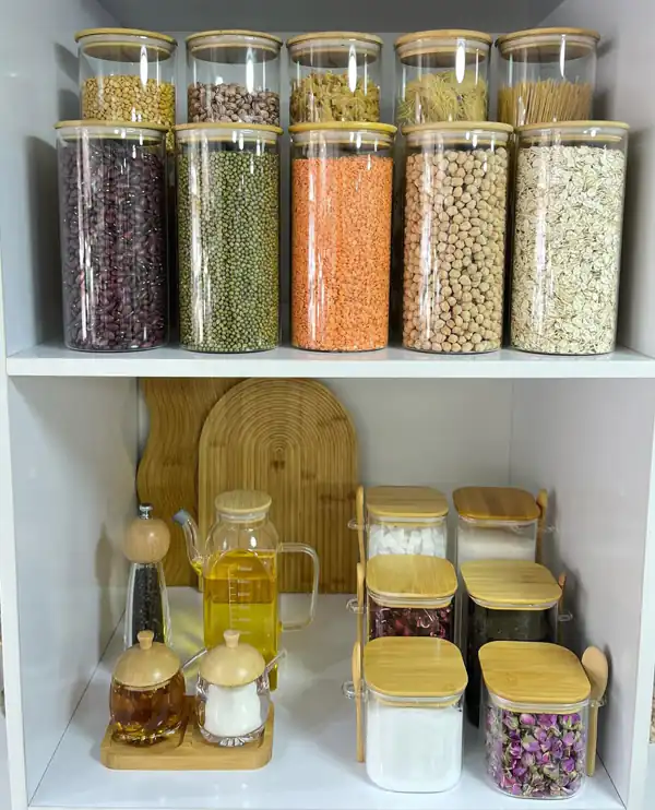 مدل جا ادویه ای داخل کابینت
