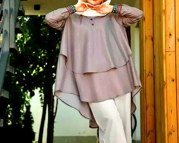 مدل مانتو جلوبسته تابستانی
