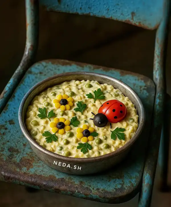 مدل تزیین غذا و سفره