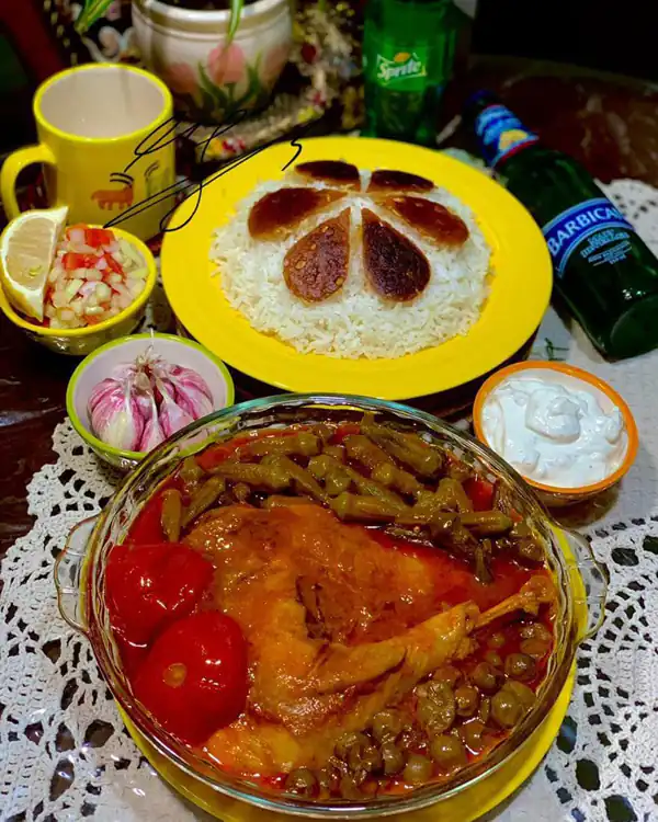 سفره آرایی شام ایرانی
