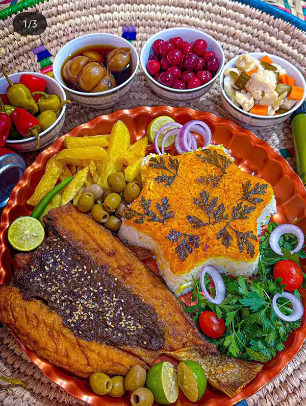 سفره آرایی شام ایرانی
