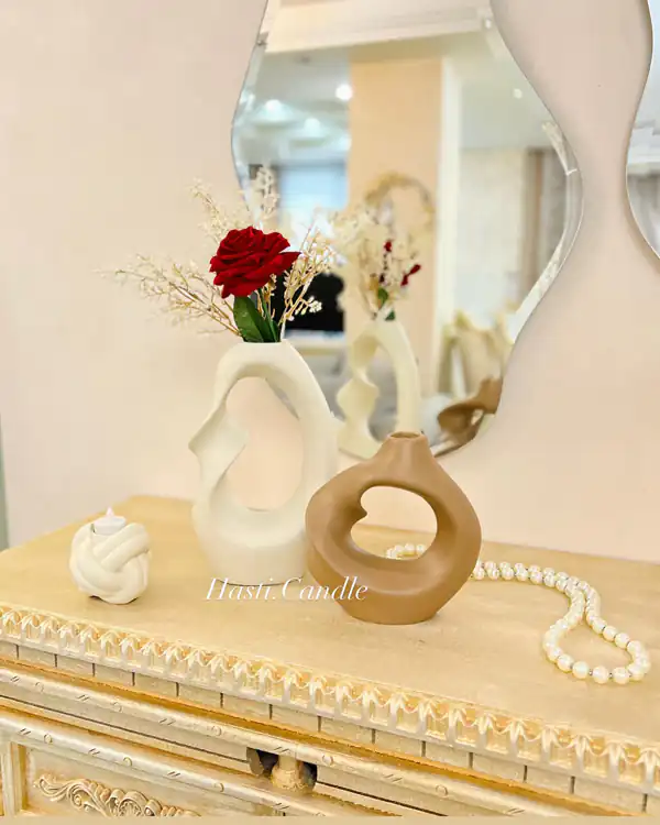 دکوری روی کنسول مدرن