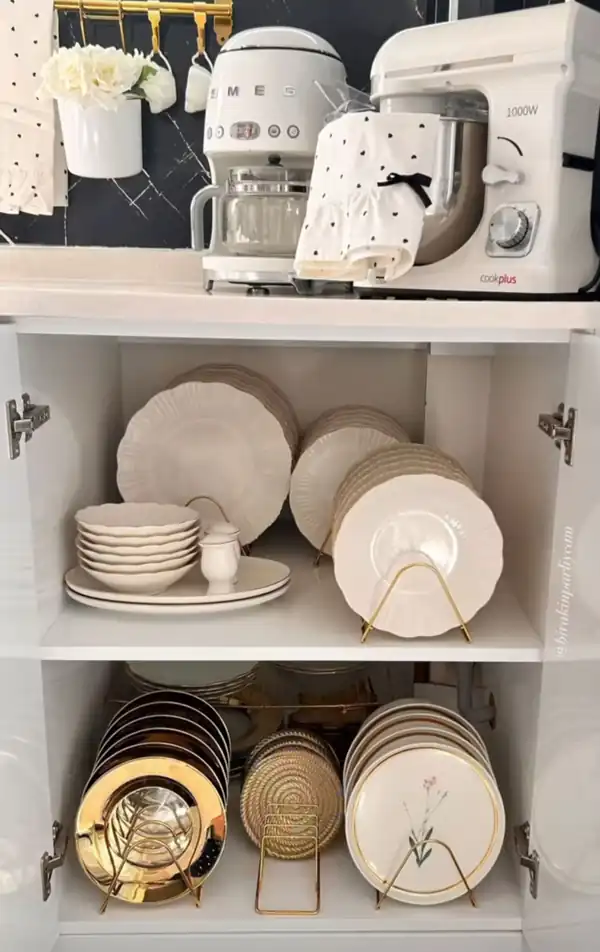 ایده چیدمان کابینت آشپزخانه