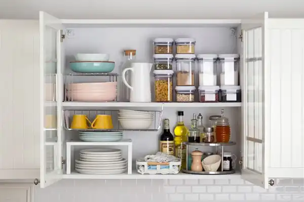 جدیدترین چیدمان داخل کابینت