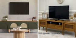 مدل میز تلویزیون جدید ۱۴۰۴ برای جهیزیه + میز تلویزیون لاکچری