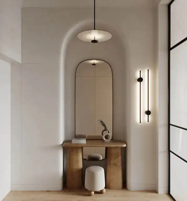 مدل میز آرایش چوبی دخترانه