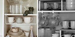 طراحی چیدمان کابینت آشپزخانه مدرن و شیک برای ایده گرفتن