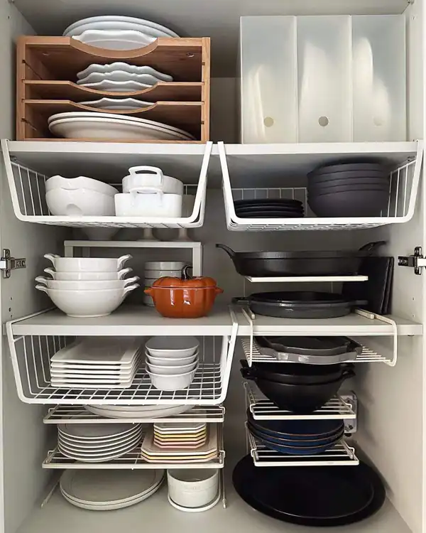 ترفند چیدمان کابینت آشپزخانه
