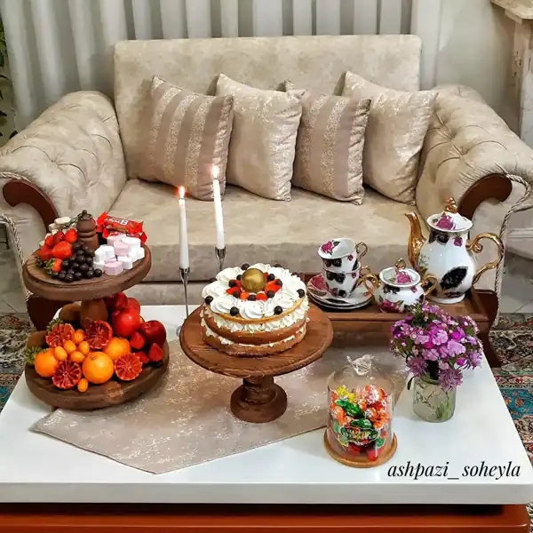 عکس میز عصرانه