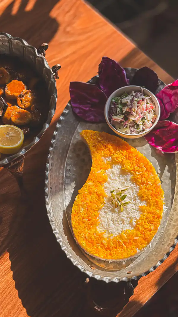 عکس تزیین غذا