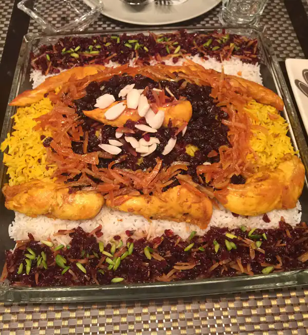 عکس تزیین غذا