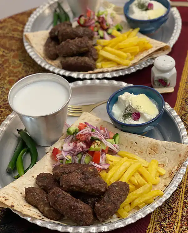 عکس تزیین غذا