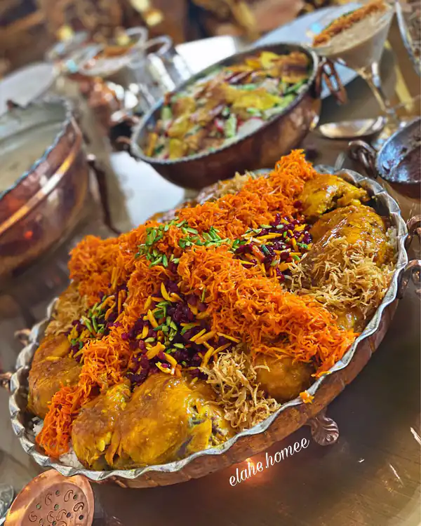 عکس تزیین غذا